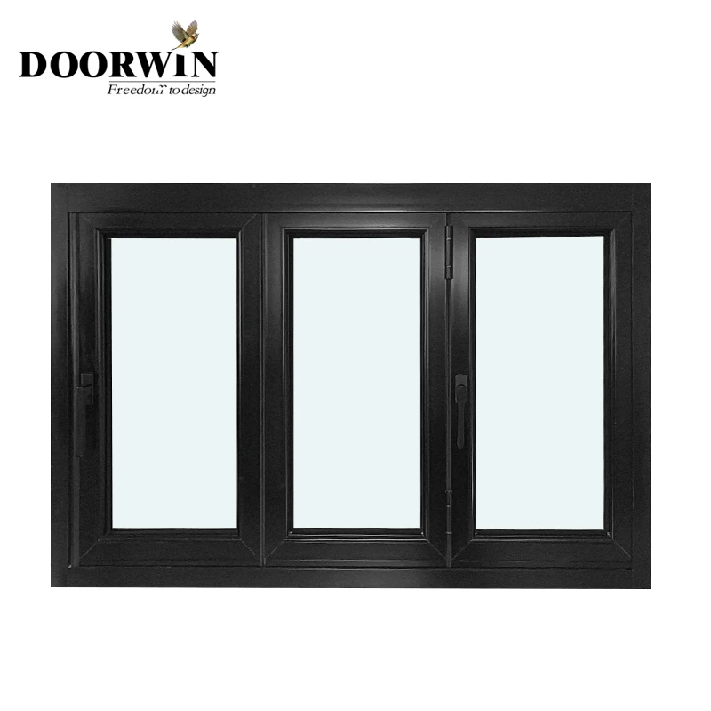 Modern Design Panorama View Bifolding Window Aluminum Frame Hotel & Villa Use Folding Open Style for Kitchen Steel Wood Material
