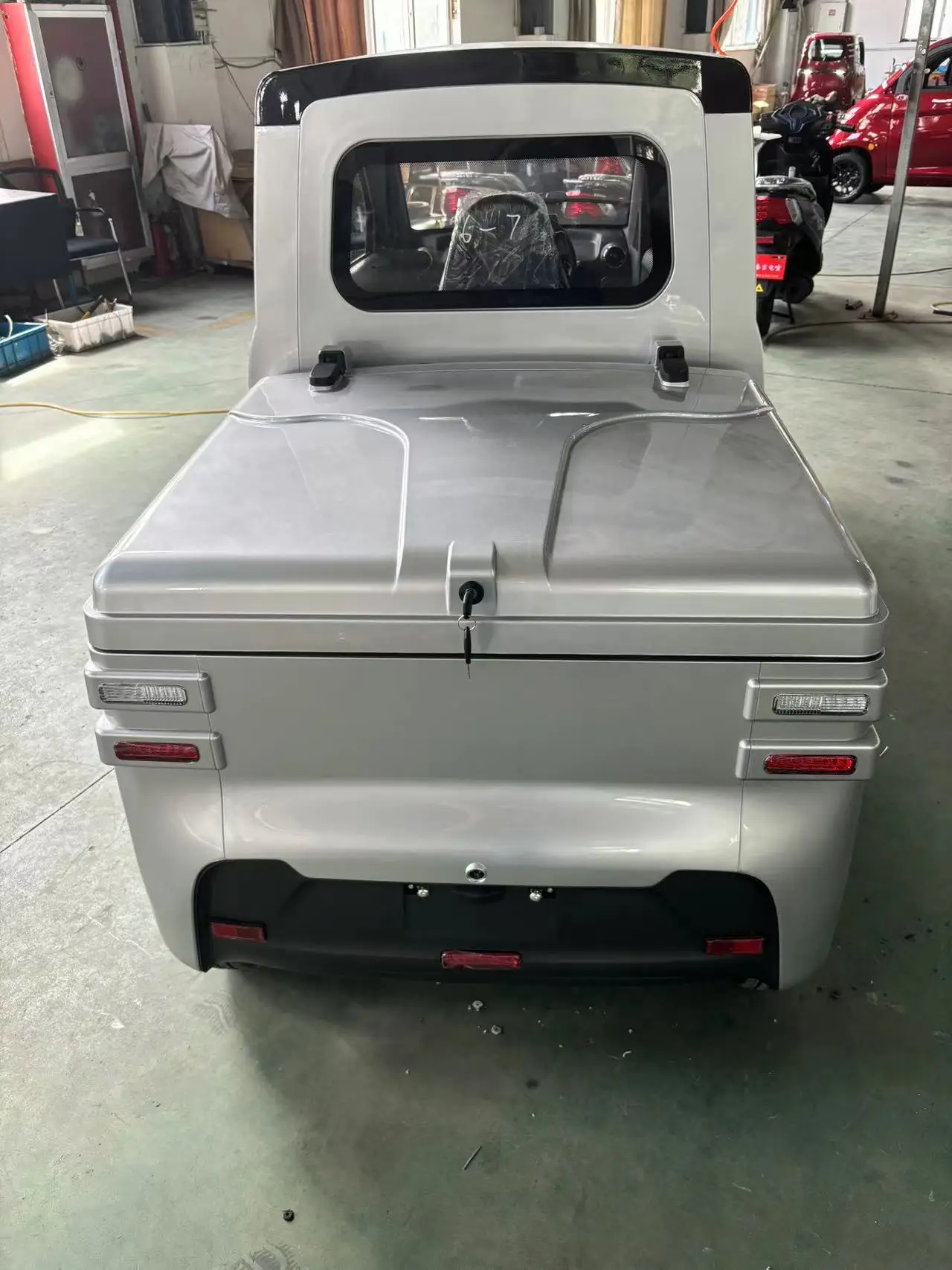 eec certification electric cars for european market 5kw 230km delivery cargo transport pick up van