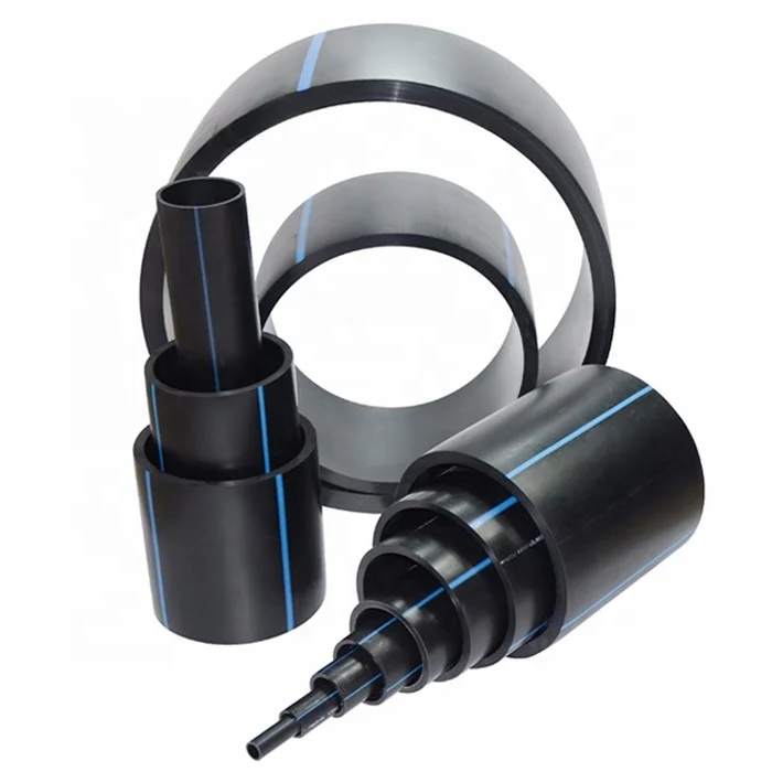 CE  450mm 560mm Polyethylene Pe100 6 inch 12 24 inch 16 bar sdr11 Hdpe Pipe for water supply