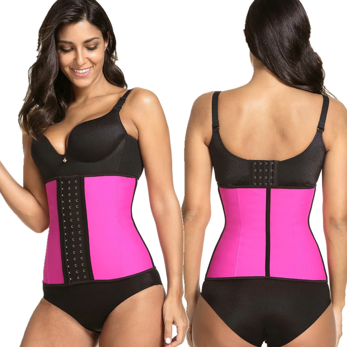 Women Corset Tummy Control Slimming Plus Size Bodysuit Reducing Girdles Neoprene Corset Waist Band