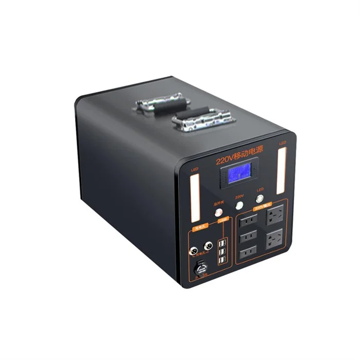 350W Portable Power Station Backup Lithium Battery  Solar Generator for Outdoors Camping Travel Emergency