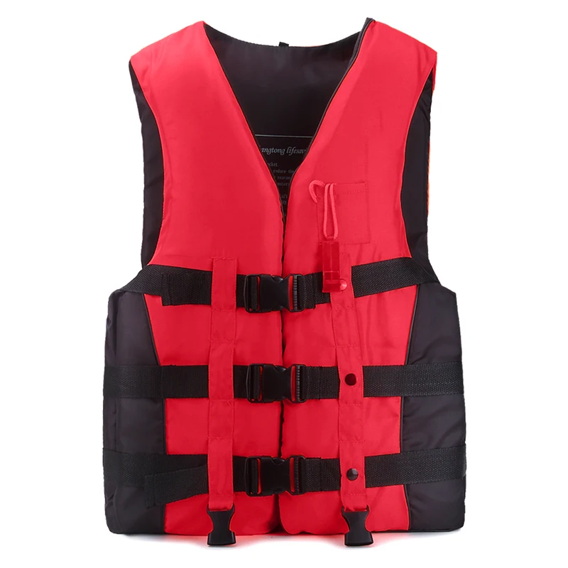 Wholesale Marine Oxford Surface Boat Safety Floating Life Jacke EPE Foam Adult Life Vest
