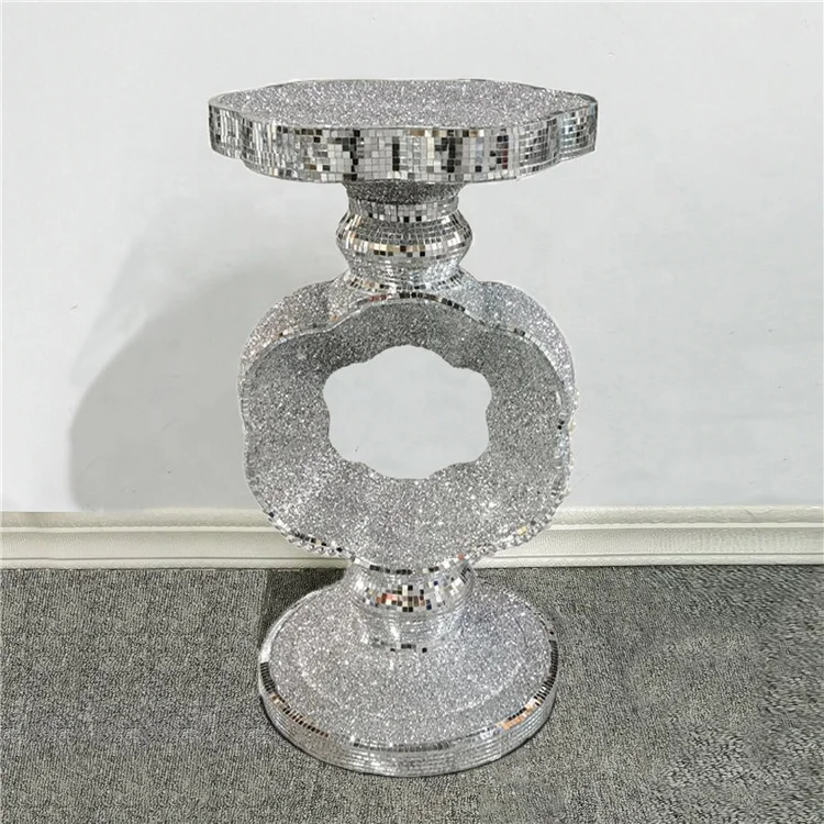 Antique European Wedding Home Decor Wholesale Colorful Fiber Glass Table for Home Ornaments