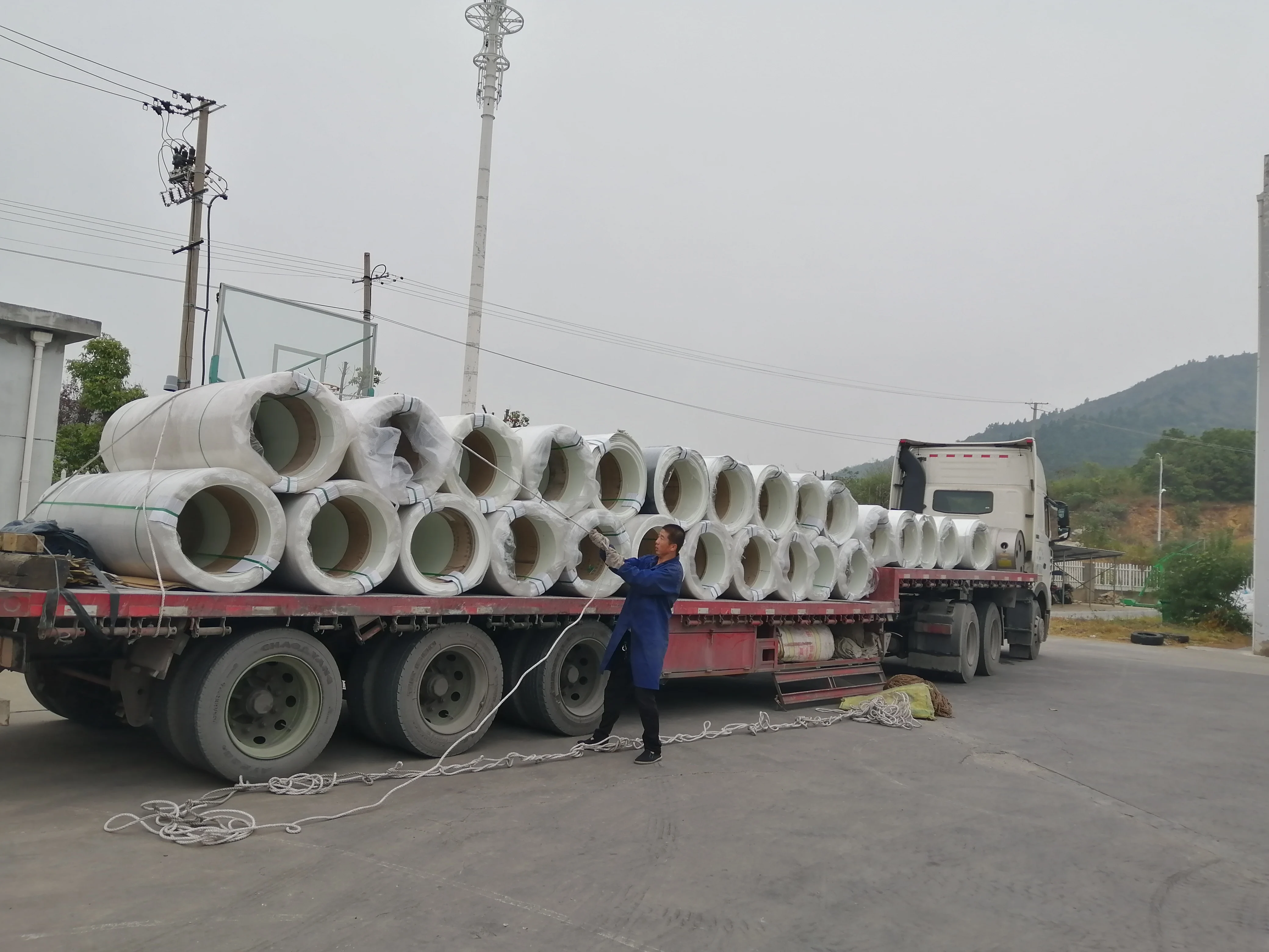 High Glossy Smooth frp panels white trailer wall panels frp wall panel sheets