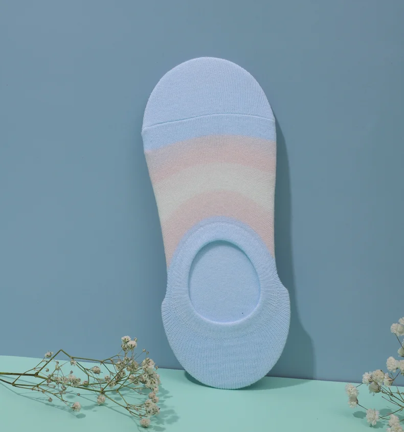 100%cotton  custom logo young women girls hosiery socks  low cut socks