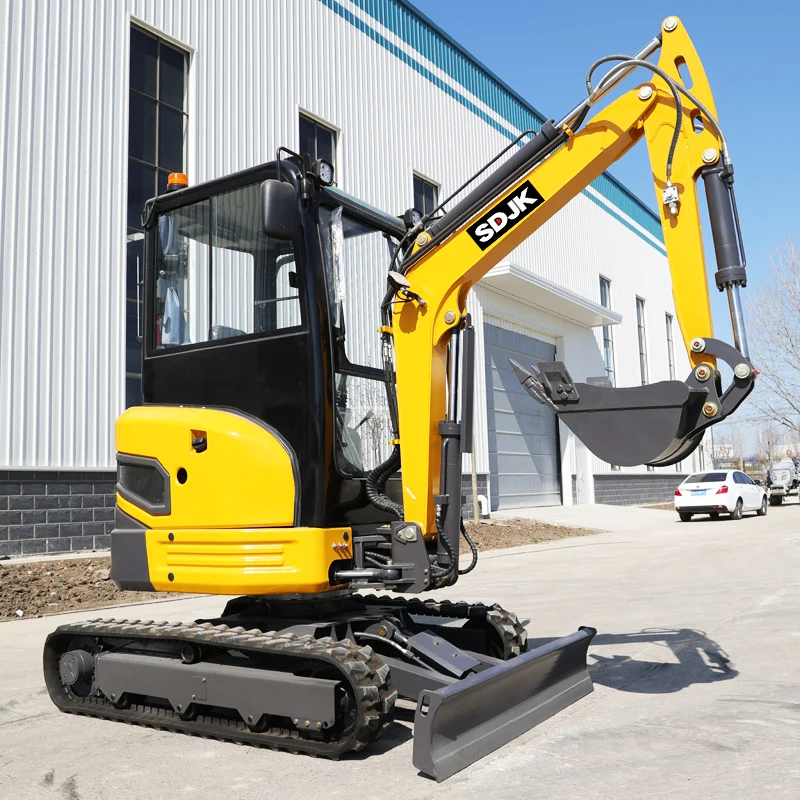 Chinese Factory New Crawler Excavator 2 Ton Wholesale Multifunctional Small Bagger Recruit Agent Cheap Mini Excavator Prices