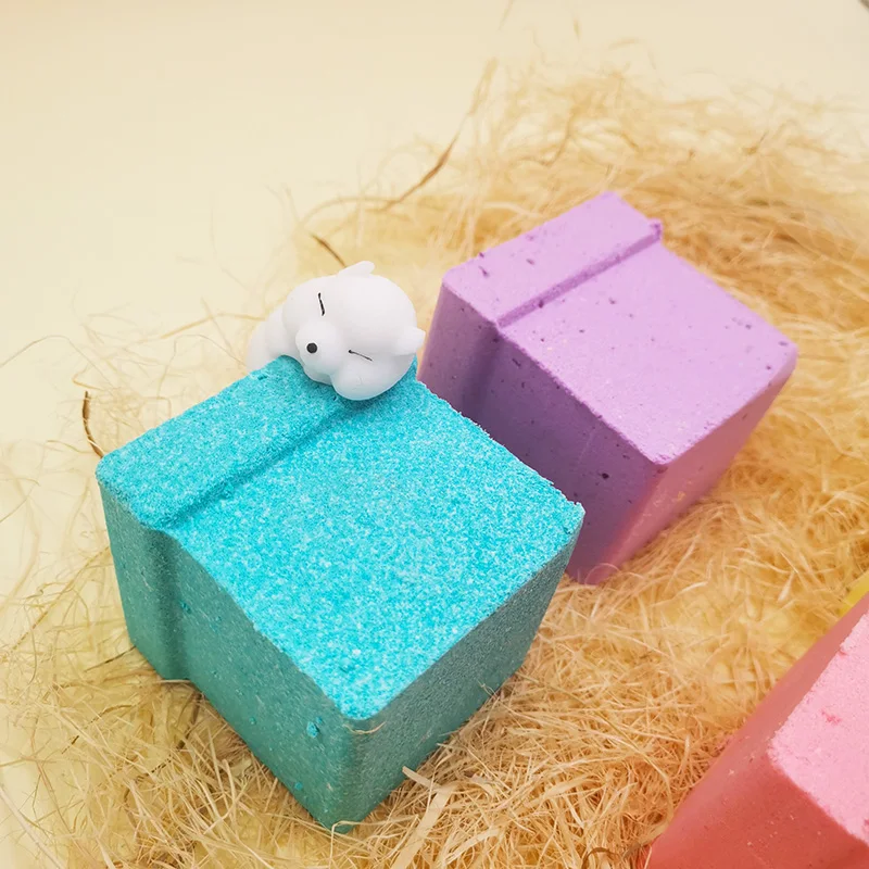 Wholesale Custom logo Handmade Vegan Organic Bubble Christmas Gift box Bath Bombs