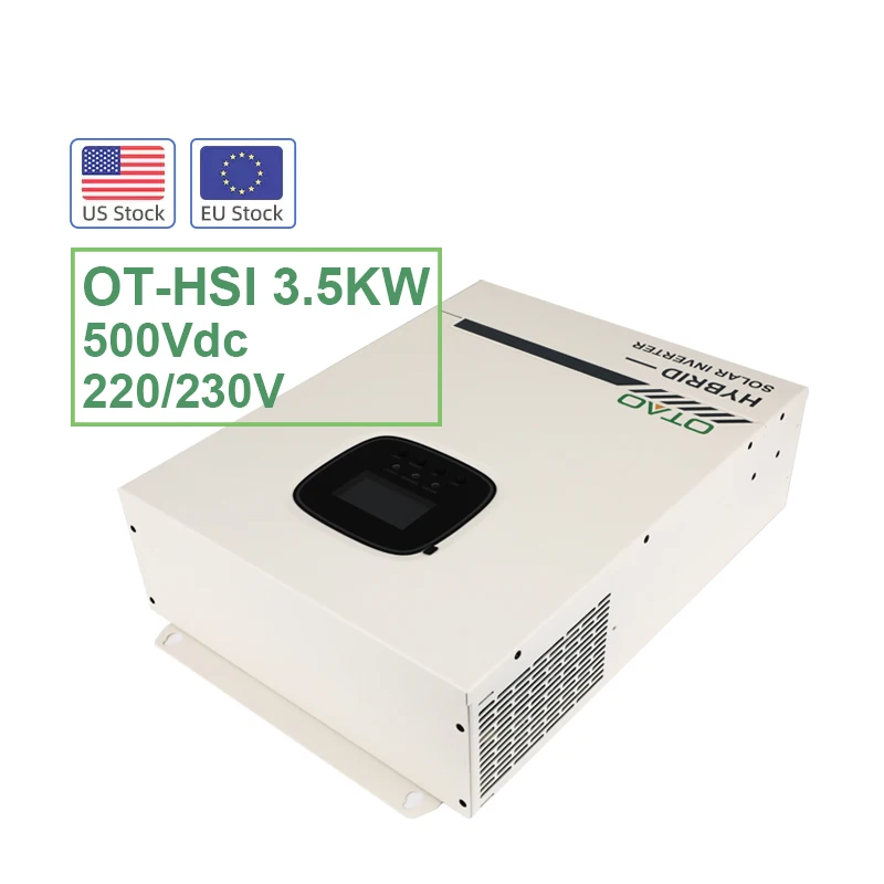 OTAO Hybrid Solar Inverter Wechselrichter Pure Sine wave Invertor Hibrid 3.5kw 24V 230Vac With Wifi MPPT Invt Inversores Solares