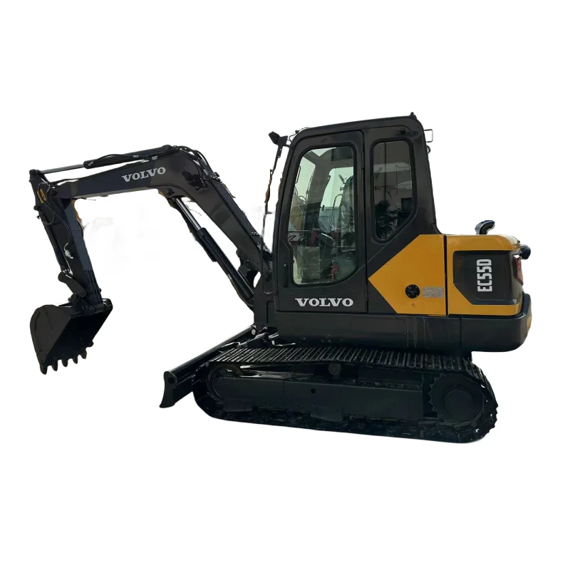 Used Volvo EC55D Excavator Mini Bulldozer 5 Ton Used Hydraulic Excavator on Sale
