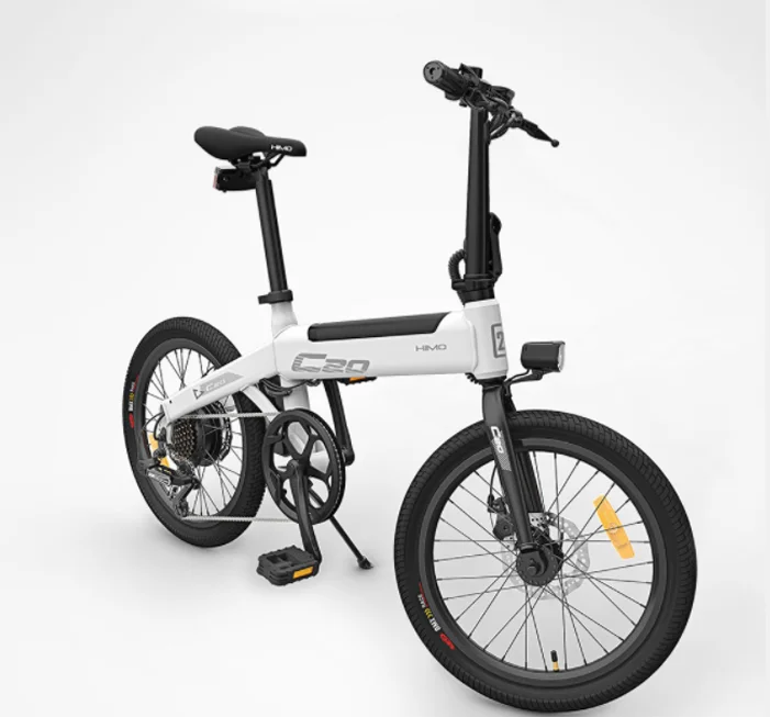 
Hot Sale Front and Rear Double Brakes HIMO C20 Electric bike Folding Bicycle 250W 20 Inch 25KM/h 50-80KM Range HIMO 