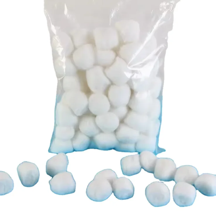 high quality100% medical absorbent cotton balls