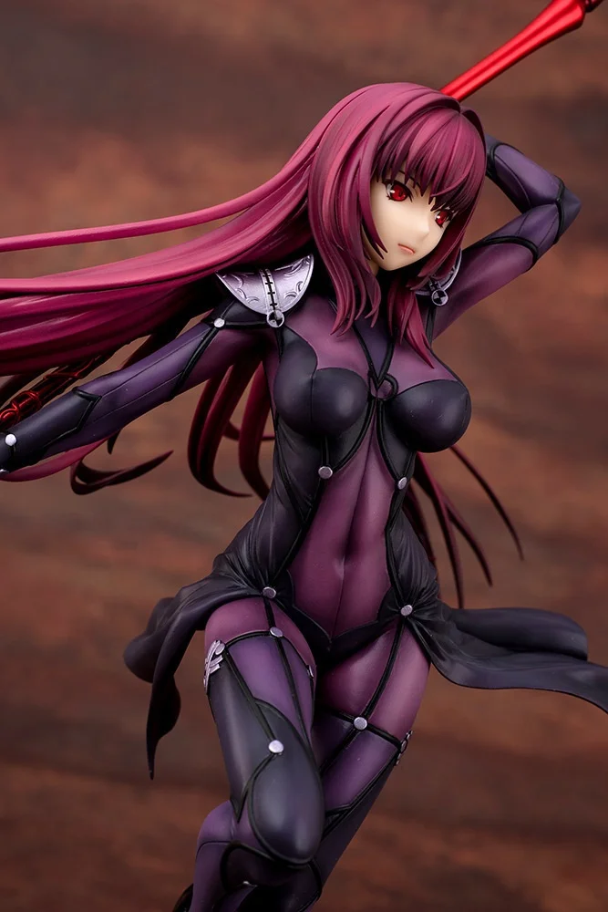 Figuras de Fate/Night Scathach Generation 2 Lancer Maiden Side Stand Activity Anime-Inspired Action Figure