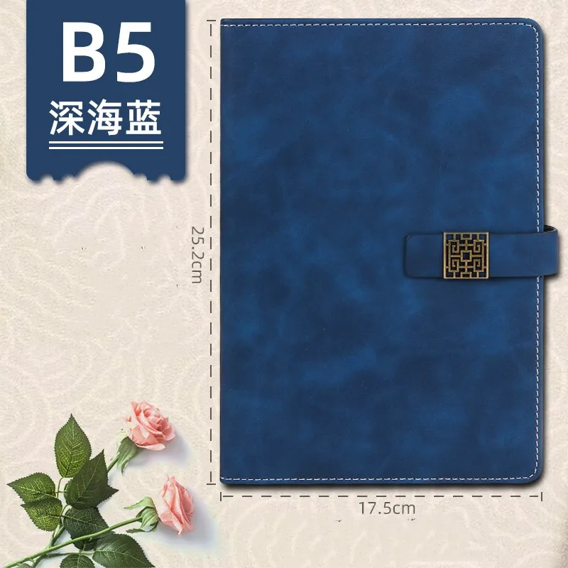 2024 Promotion Business Man Gift Set Pen B5 Notebook Embroidered Christmas Valentine's Day Graduation Automotive Insurance