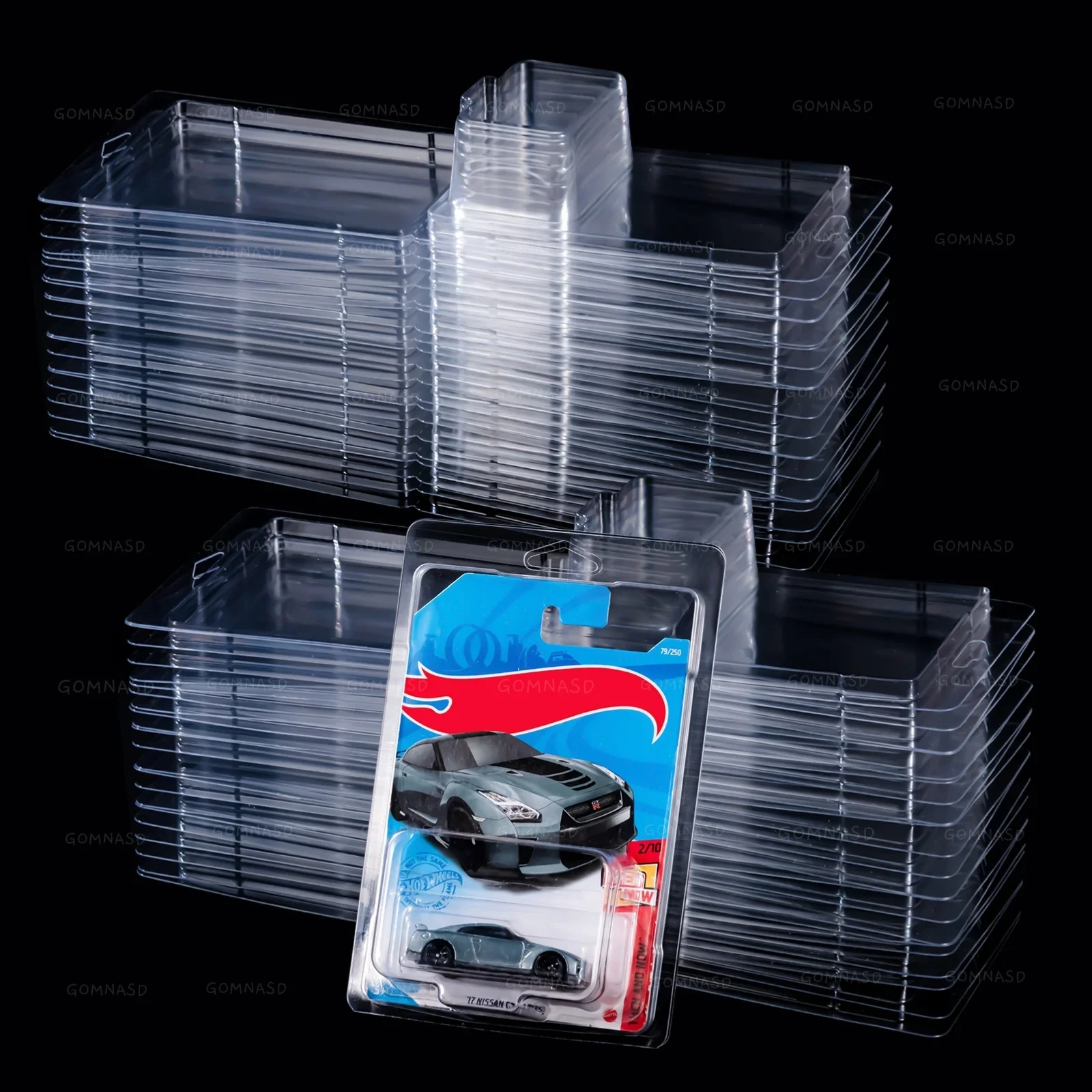 Customizable Factory Toy Car Packaging PET Blister with Recycled Materials Disposable Plastic Box Card Watch Other Small Items