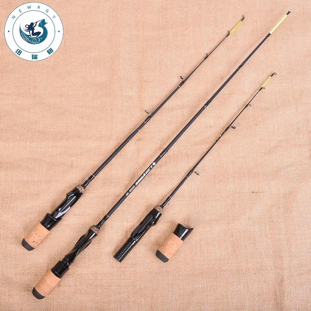 NEWRGY Fishing Rod Carbon Fiber Fishing Rod Spinning Ice Ultralight Fishing Rod