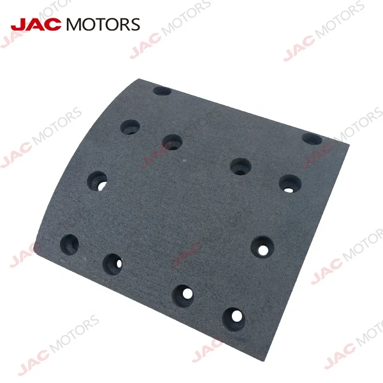 JAC genuine parts high quality BRAKE PAD for heavy duty trucks etc.