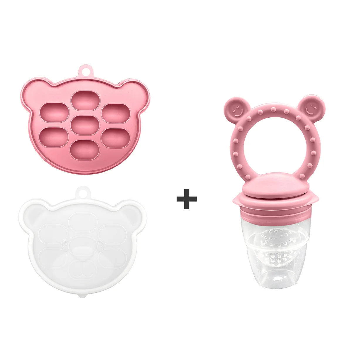 Food Grade Silicone Complementary Ice Grid Model Bites and Pacifier Bites Baby Bite
