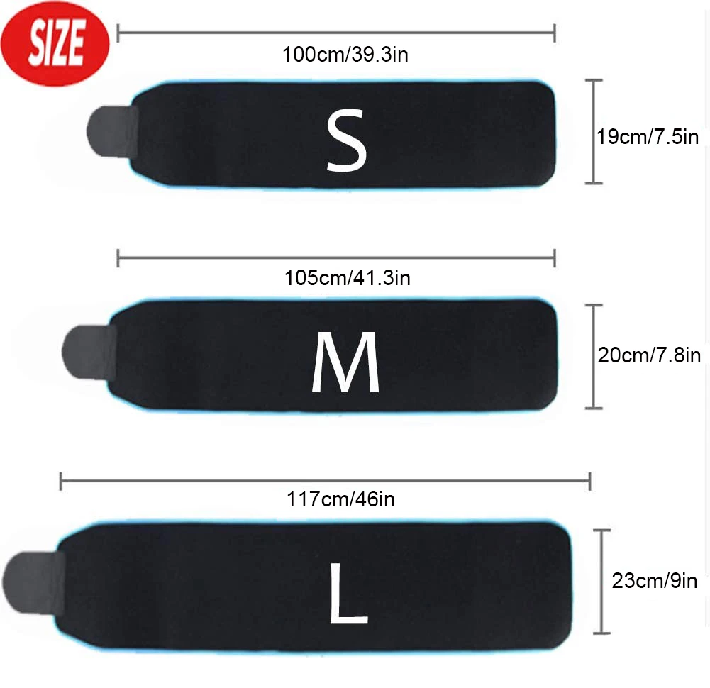 
High Quality Easy Fit Adjustable Sweat Tummy Custom Neoprene Slim Waist Trimmer Trainer Belt 