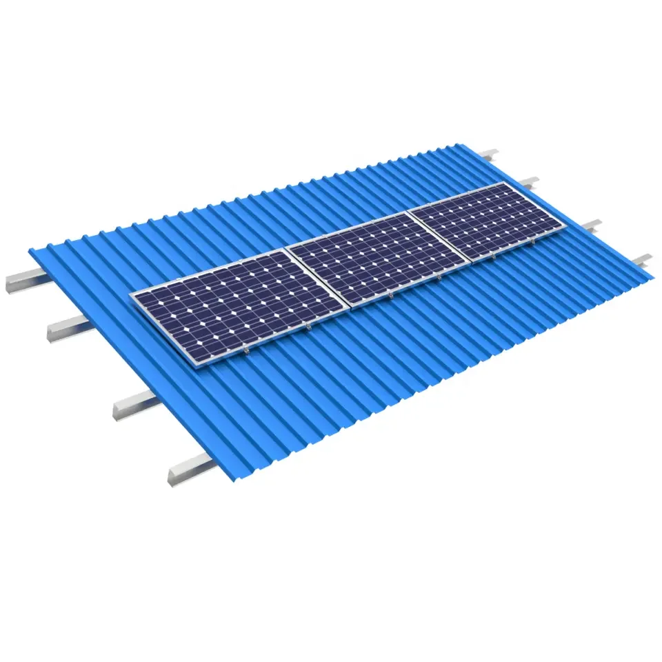 Solar Panel Mounting Rail PV Mounting Stand Accessories Aluminum Mini Rail