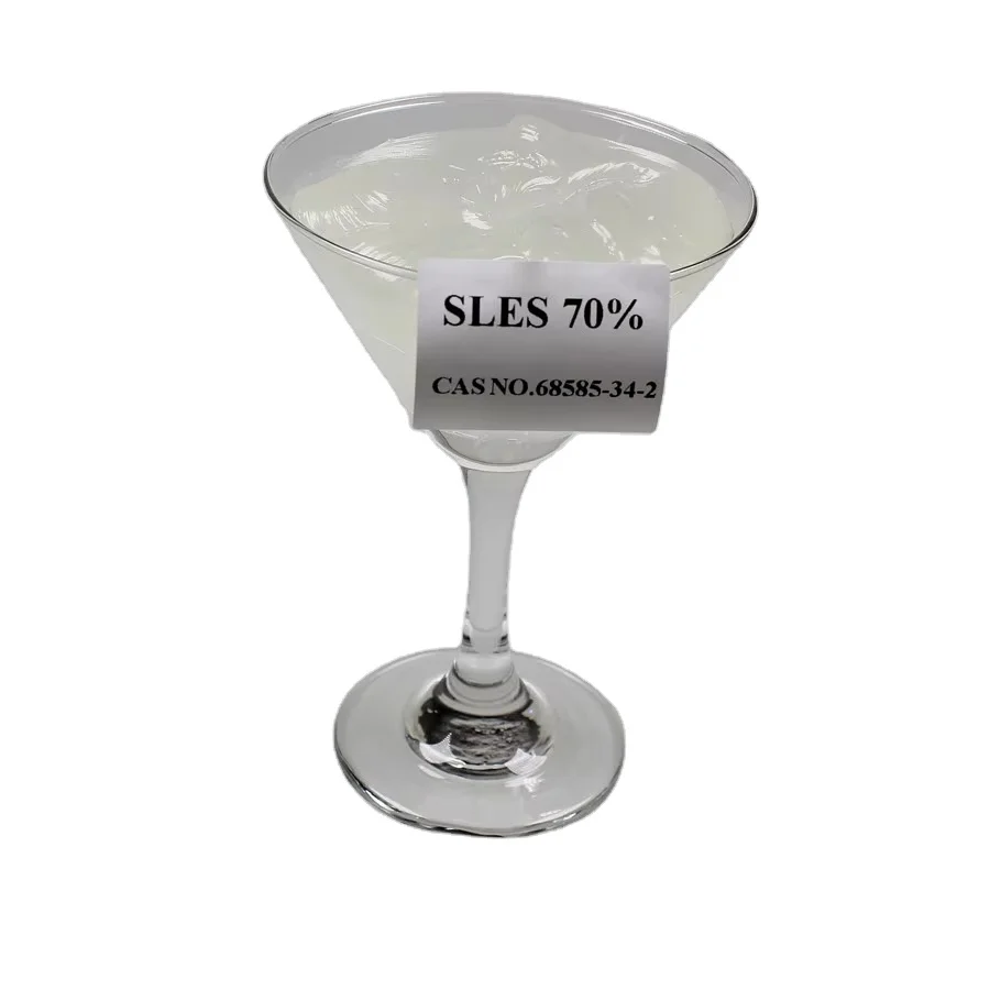 China Factory Supply SLES 70% Detergent Grade Sodium Lauryl Ether Sulfate CAS 68585-34-2 With Fast Delivery