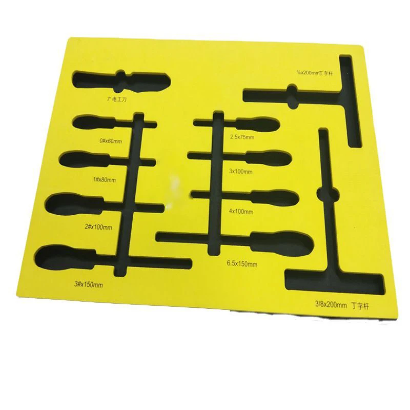 Hot sale stable safety insert package wholesale lining inlay material eva foam