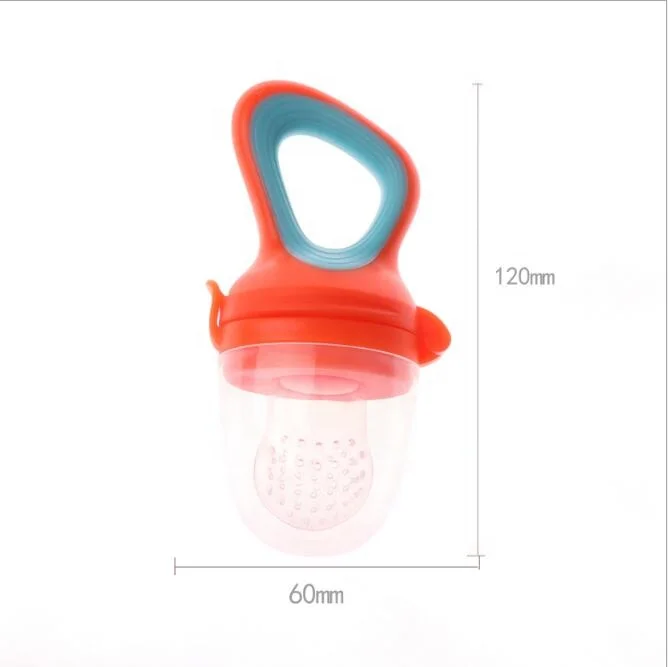 Baby nipple Fresh Food Nibbler Baby Pacifiers Feeder Kids Fruit feeding nipple Safe Supplies Nipple Teat Pacifier Bottles