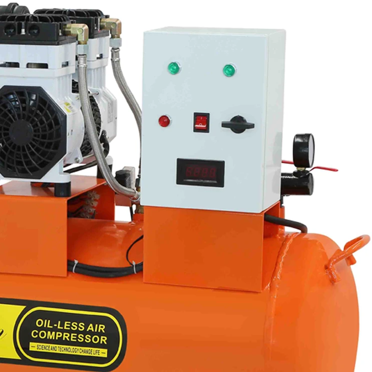 
1100w Dental Oilless And Silent Air Compressor 