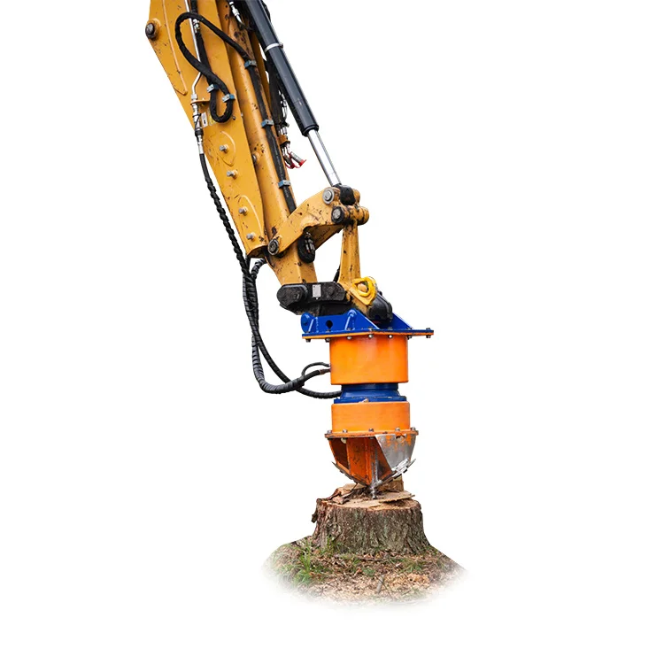 Excavator Stump Planer is designed to work in urban and rural areas on roads railways and powerline construction areas