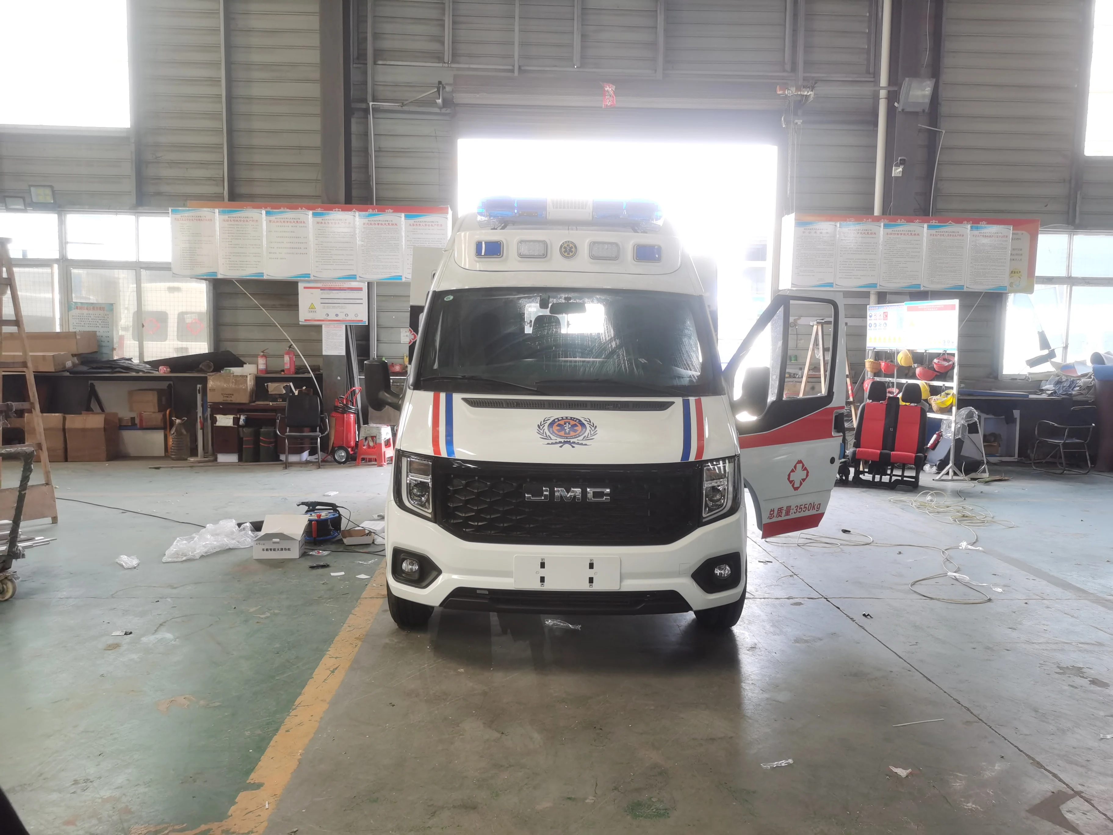 intensive care ambulances, negative pressure ambulances and medical transfer ambulances.
