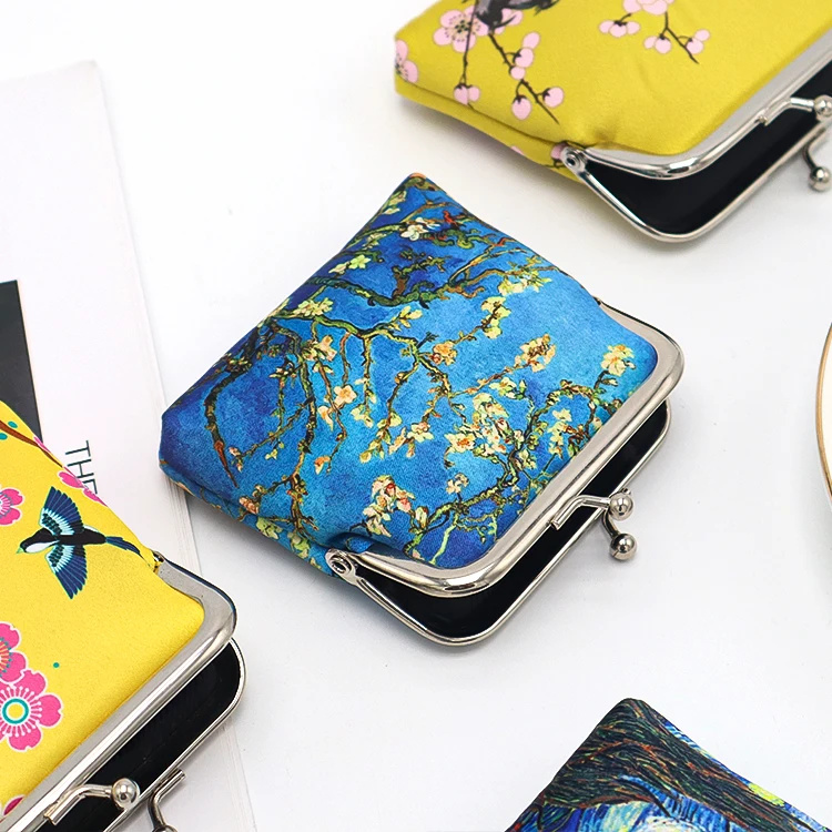 can put card coin kiss lock coin purse small gifts wholesale key bag Coin purse wallet women