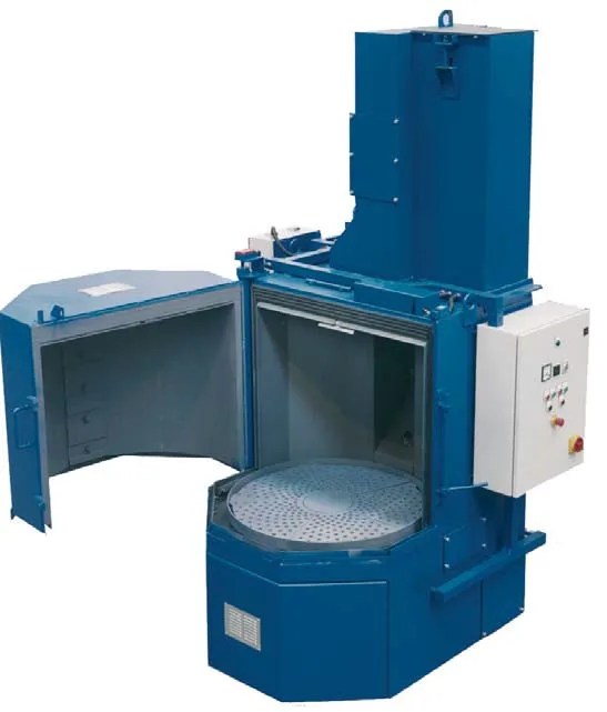 
Industrial used machine Q35 Rotary Table Shot Blasting Machine 