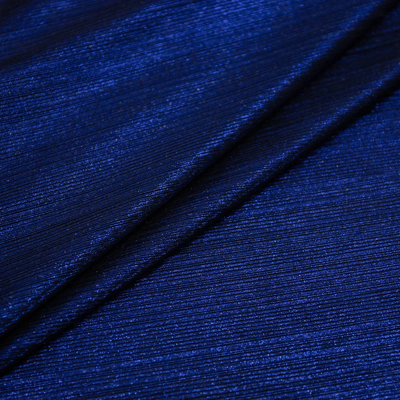 Gold and Silver Thread Elastic Polyester Knitted Fabric Gold Super Shining Star Stage Wedding Cloth Fabric