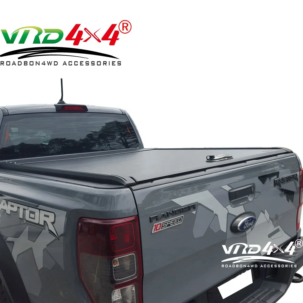 VRD4X4 алюминиевые рулонные крышка затвора пикап F-150 Топ Выдвижной сверните вверх кожух для Raptor Hilux Navara Dmax