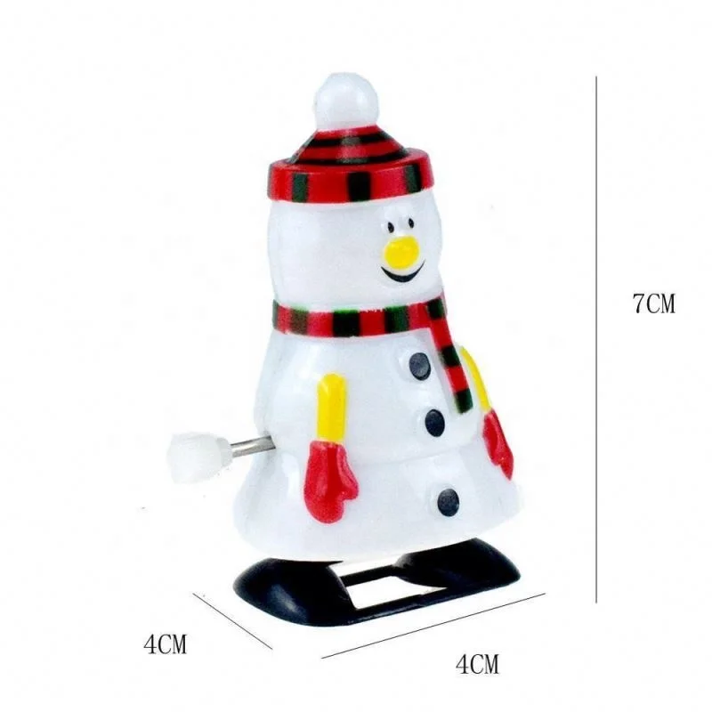 2021 New Style Wind - Up Toy Snowman Model Funny Snowman Toy For Kids