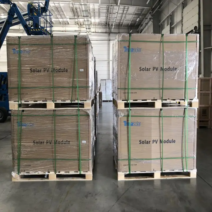 Trina Vertex 560W 570W 580 W 1MW Best Price Dual Glass Pv Modules Solar Panels TSM-DEG19RC.20 560-580W