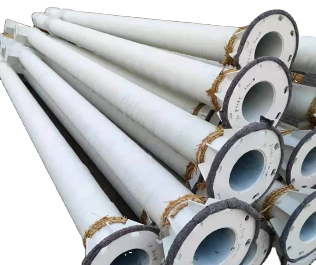 q235 steel 8m single arm street light pole made in china