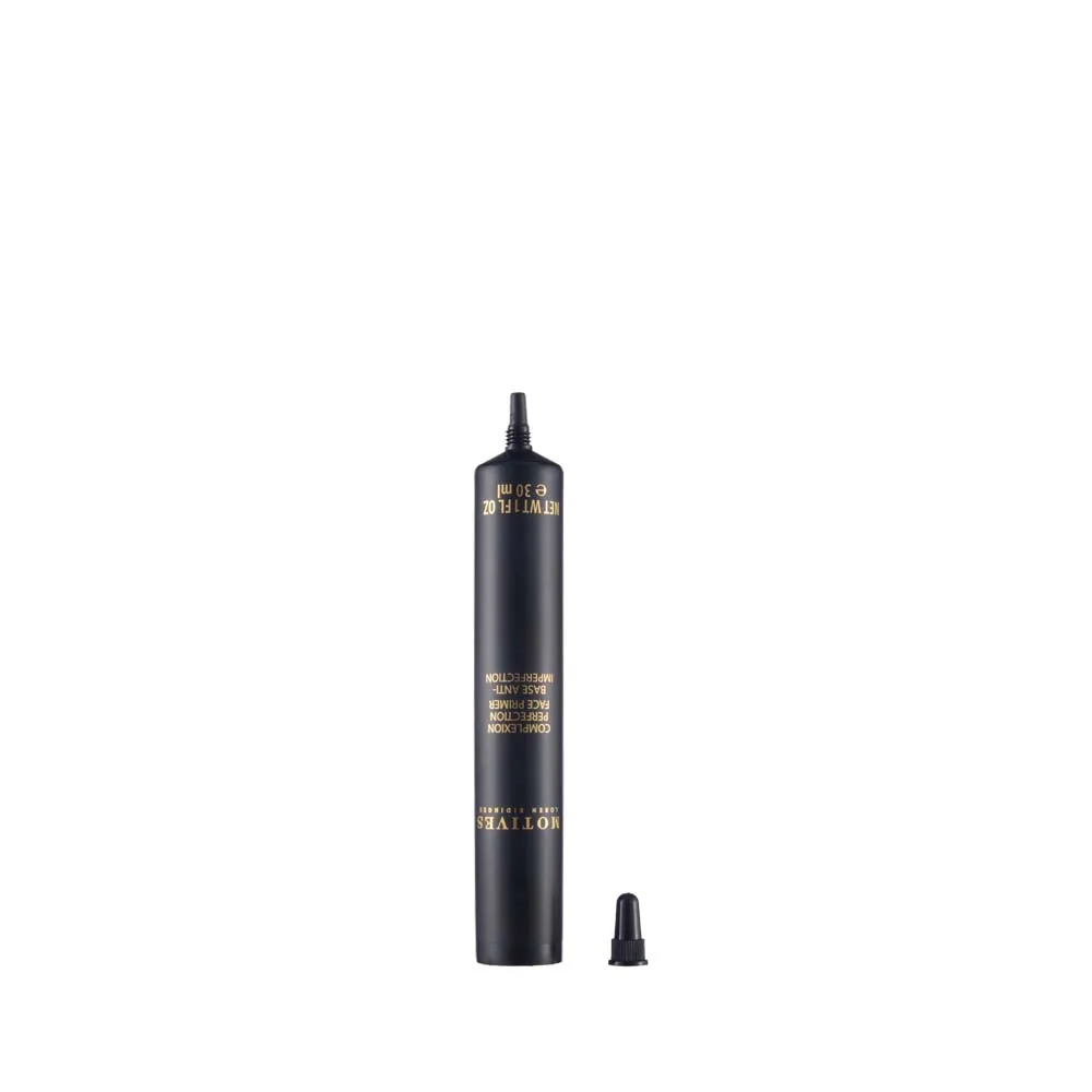 Customized plastic cosmetic needle tip soft squeeze tube skincare soft PE tube with long nozzle, used for cosmetic tubes