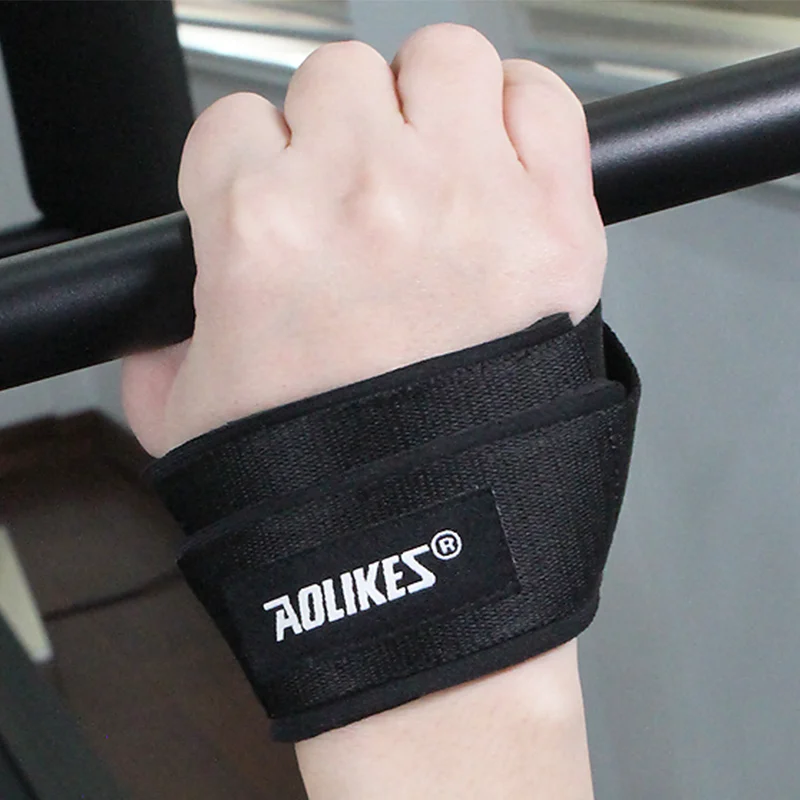 Aolikes Protective Figure 8 Lifting Straps for Powerlifting Neoprene Weightlifting Wrist Support Straps