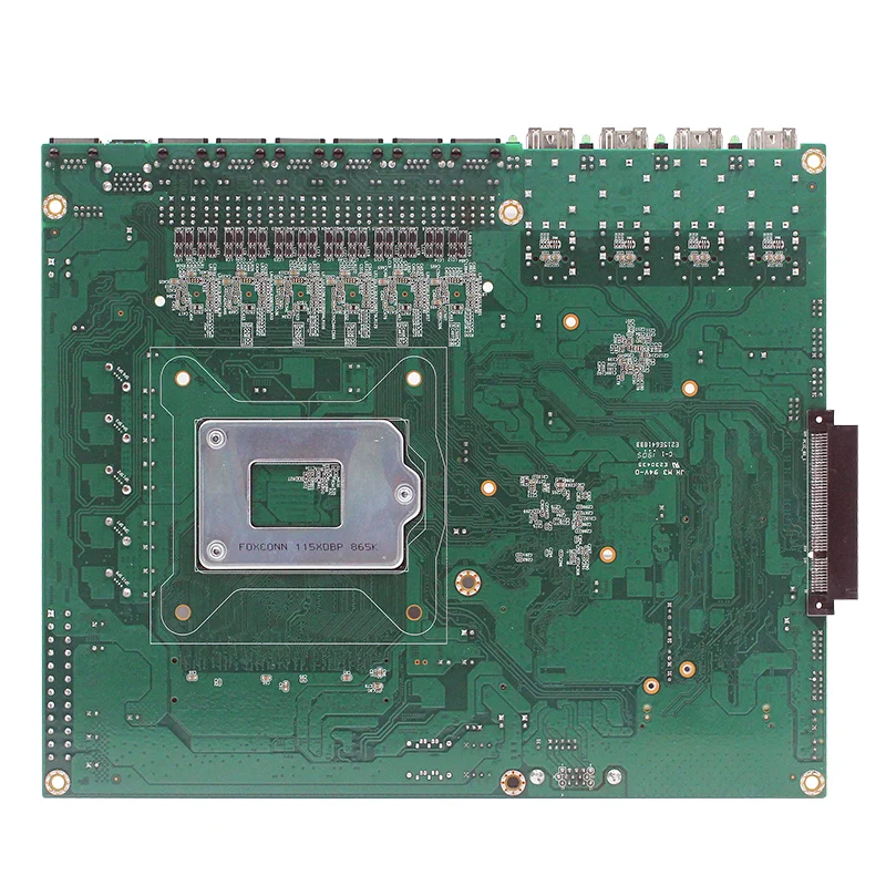 Материнская плата mini pc 6 Lan 4 sfp порт DDR4 RAM 64g h110 pciex8 брандмауэр 6RJ45 порты 1COM lga 1151 материнская