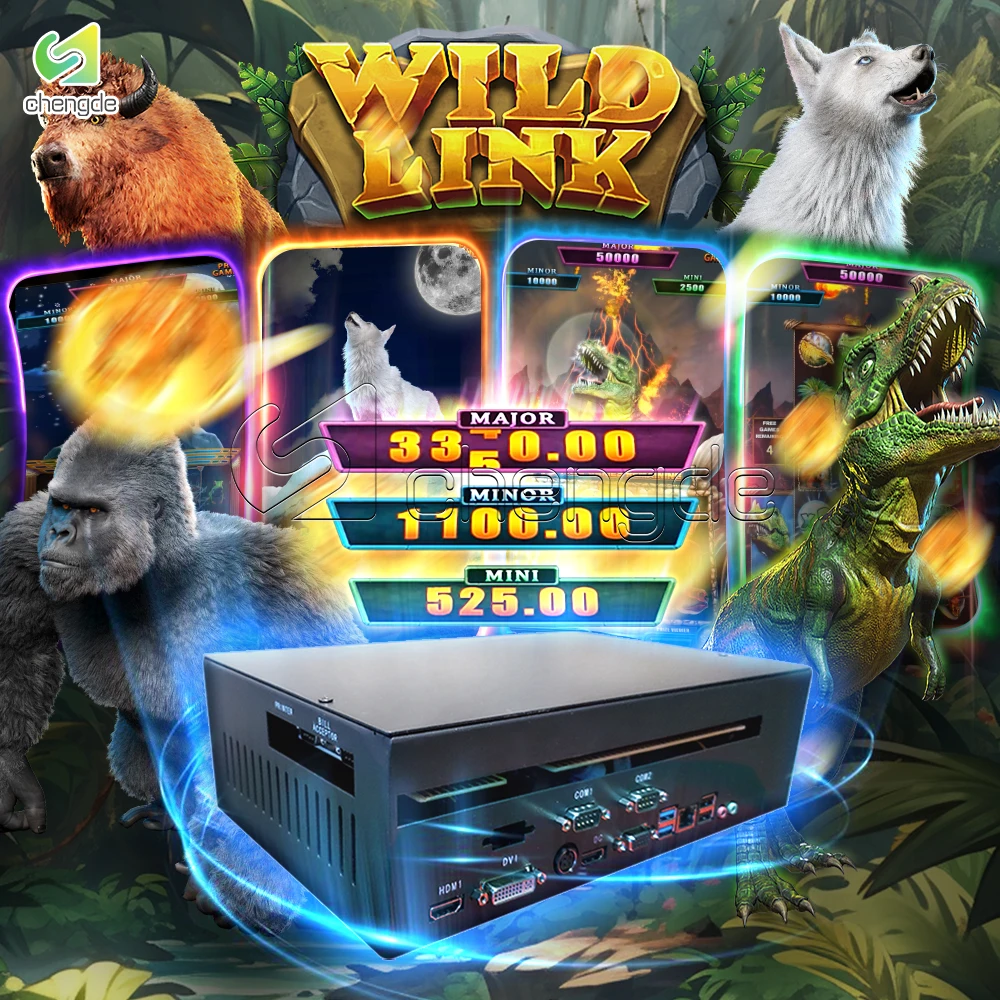 Custom Discount Now Wholesale 43 Inch Machine Game PCB Board Wild Link Buffalo Snow Wolf Skill Mother Board For Game