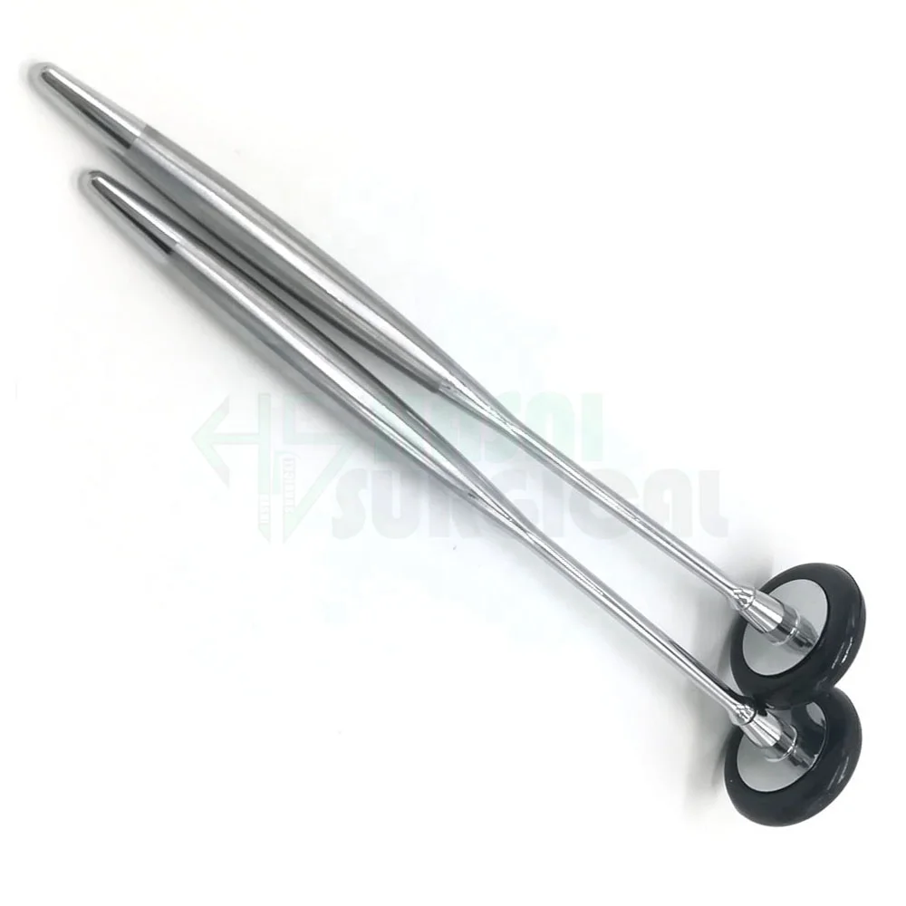 Medical babinski neurological reflex hammer with telescopic
