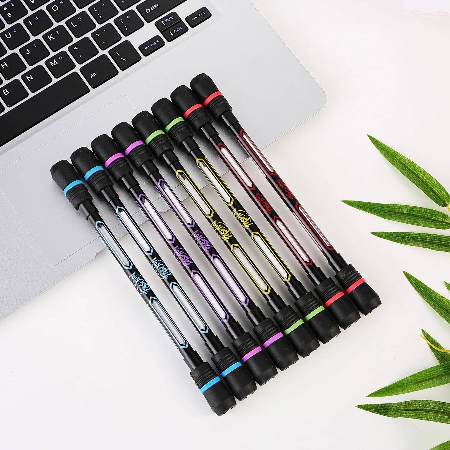 Cross-border explosive special cool male revolving personality decompression gift pen student custom promotional pens