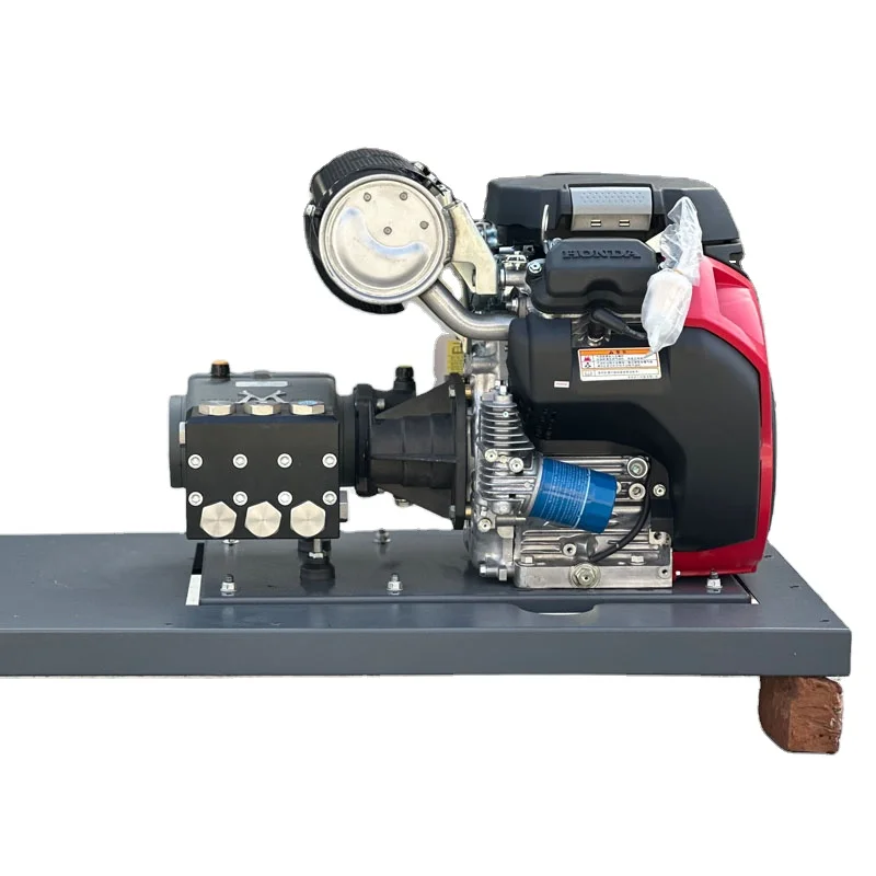 AMJET Truck Chassis with 24 HP Engine Industrial Cleaning and Pipe Dredging Sewer Cleaning