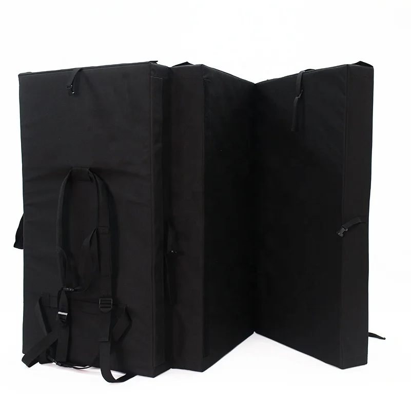 Factory wholesale foldable rock boulder mat crash pad crashpad climbing for outdoor climbing