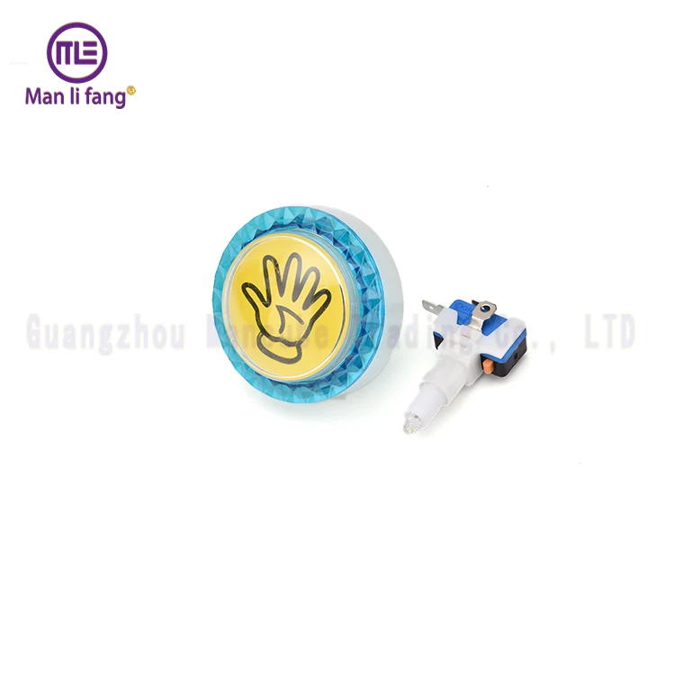 Современная Простота высокое качество Синие Бриллианты большая ладонь украшение для рыбалки игровая консоль