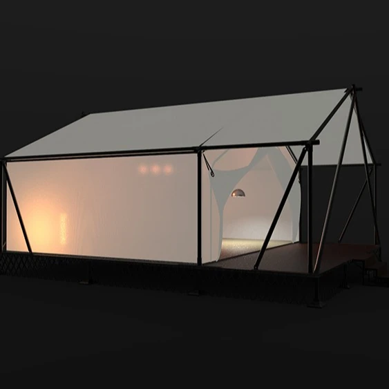 
tent air conditioner in camping luxury resort tent tent family 