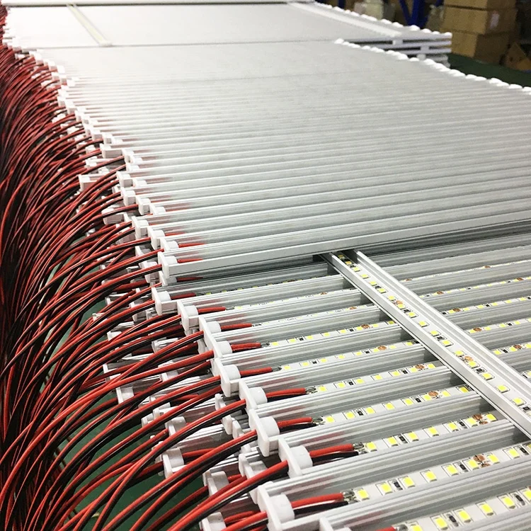 aluminium profile waterproof warm white hard light led strip