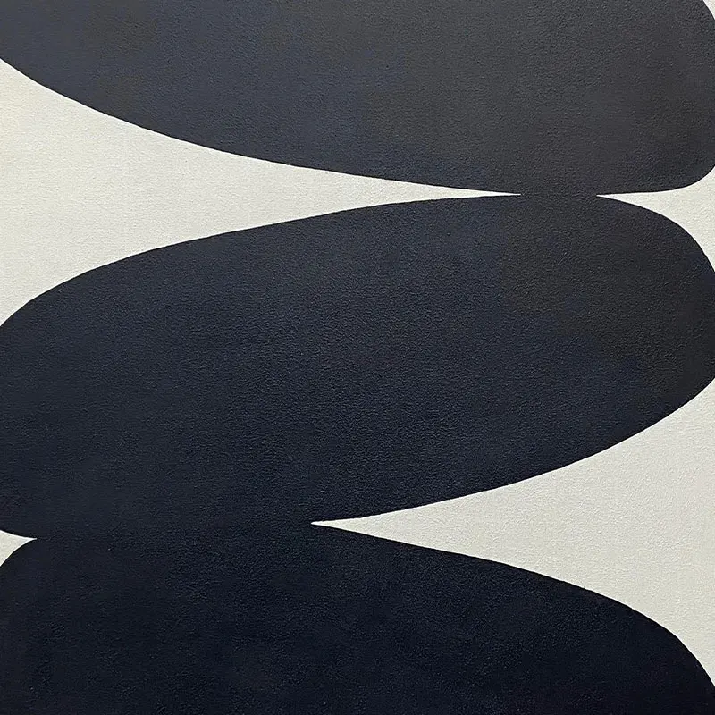 Modern creative minimalist design home living room abstract painting hand-painted texture oil painting