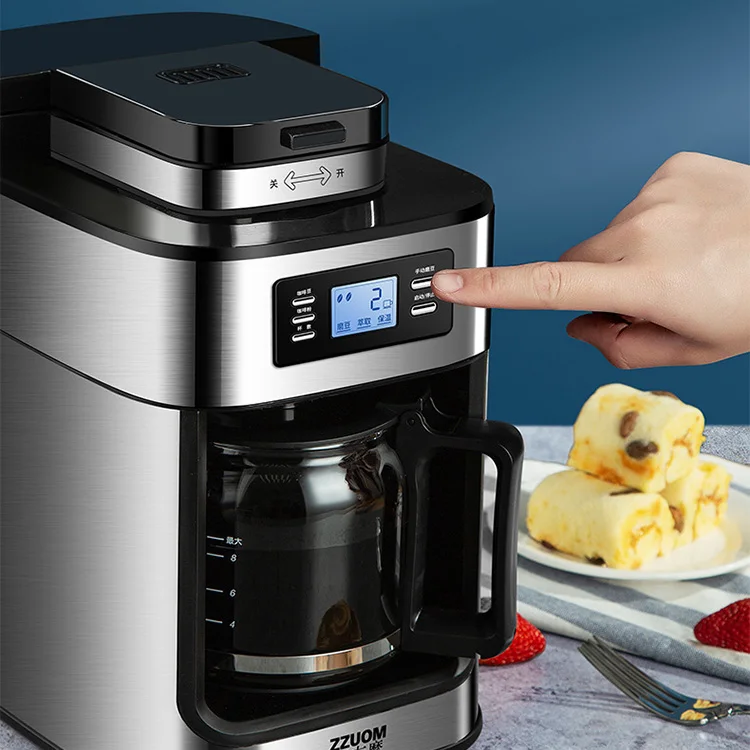 2022 hot selling 1000W high-power home coffee machine automatic restaurant coffee machine in China