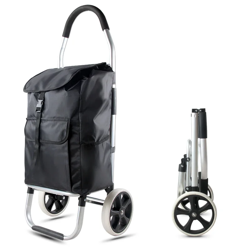 multifunctional foldable wagon loading warehouse hand carts & folding cargo storage platform transport trolleys